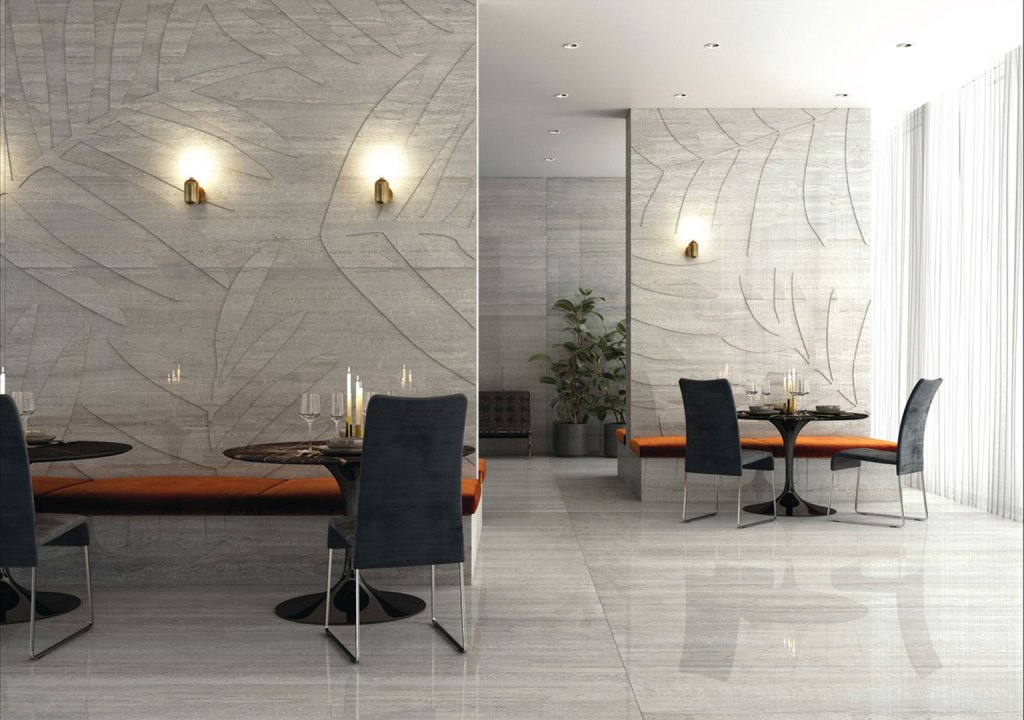 La Fabbrica Ava Travertino Silver Lappato burkolatok